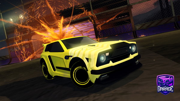 A Rocket League car design from rolcast1977