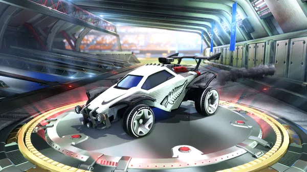 A Rocket League car design from Gelu4k