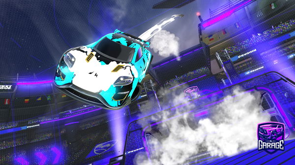 A Rocket League car design from saertzui35