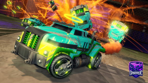 A Rocket League car design from jackmanB