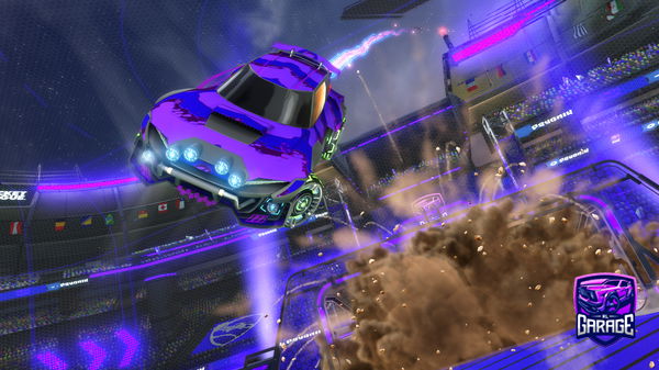 A Rocket League car design from dmoneylol7