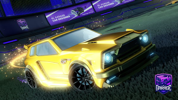 A Rocket League car design from HJY