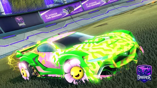 A Rocket League car design from DeathCrafter