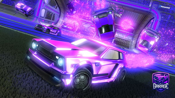 A Rocket League car design from Agentclipzz