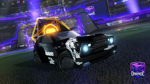 A Rocket League car design from __Juice__