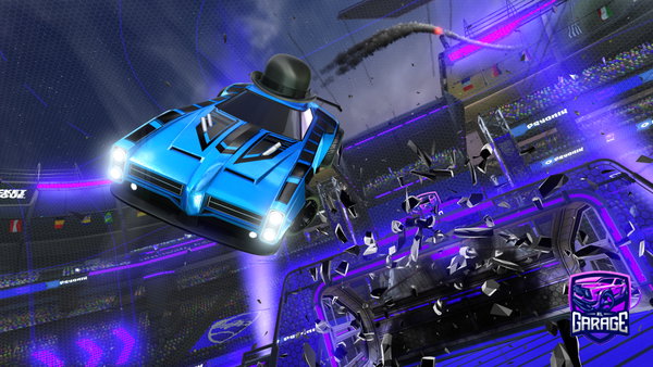 A Rocket League car design from LightTuner