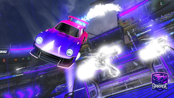 A Rocket League car design from BABAGRILLTV
