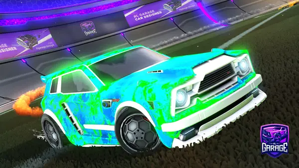 A Rocket League car design from thiale