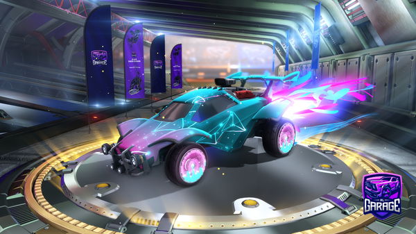 A Rocket League car design from juderigby7415