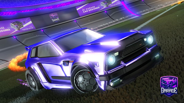 A Rocket League car design from DunnitRL_on_YT