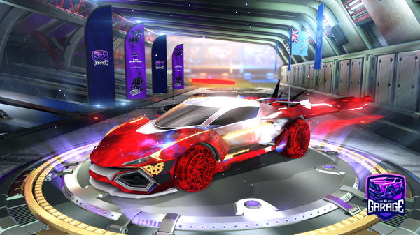 A Rocket League car design from UppedHealer8521