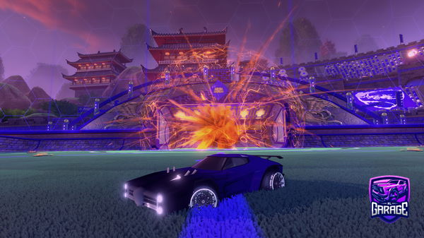 A Rocket League car design from retezat11