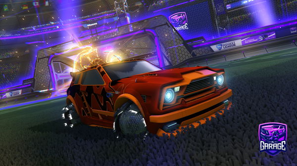 A Rocket League car design from Zippitypop