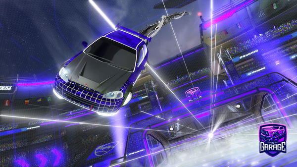 A Rocket League car design from IShowHamzah