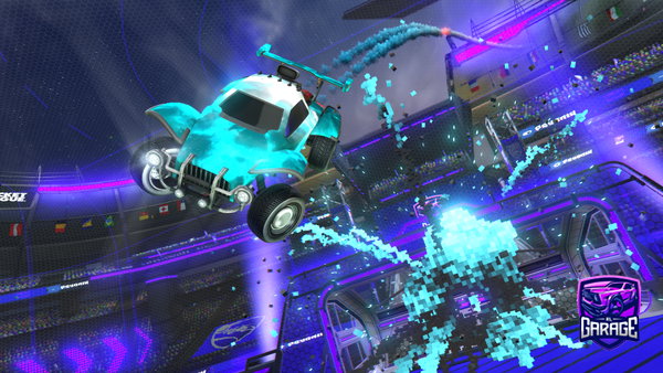 A Rocket League car design from rawi7
