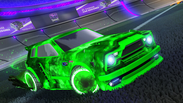 A Rocket League car design from Vreedzamemaat