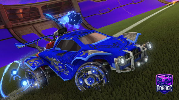 A Rocket League car design from YS-AeroAlpha