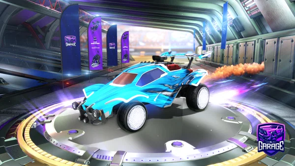 A Rocket League car design from Mini_Bond006
