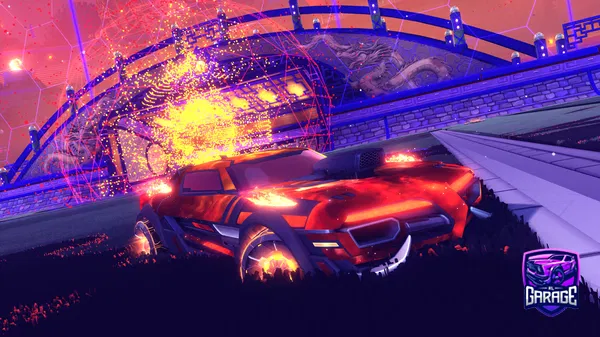 A Rocket League car design from chickennugget321