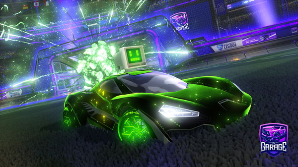 A Rocket League car design from D0ll06921