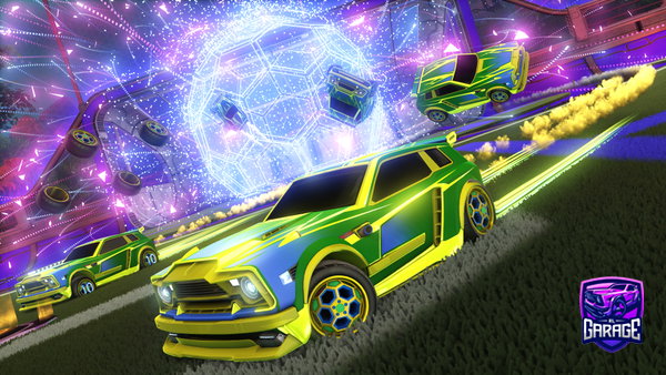 A Rocket League car design from Effalumper