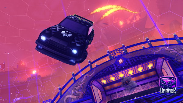 A Rocket League car design from etbo