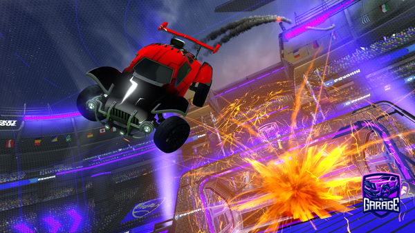 A Rocket League car design from ilikehotchocolate