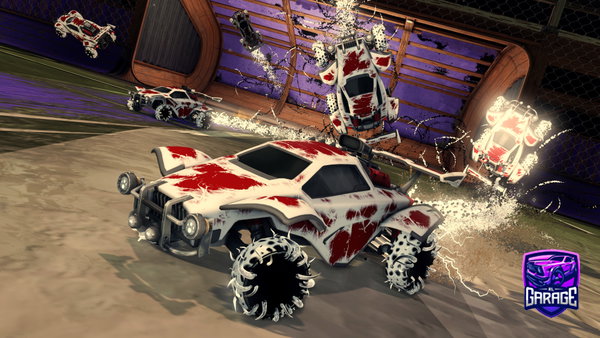 A Rocket League car design from Toozklot