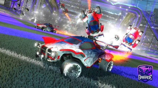 A Rocket League car design from BishNetwork