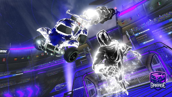A Rocket League car design from ghostly90skid