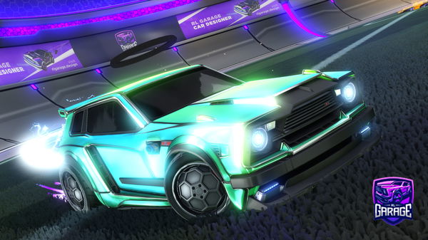 A Rocket League car design from AgentSmith