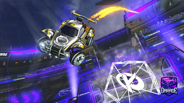 A Rocket League car design from akosheyy