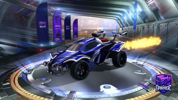 A Rocket League car design from Hinatta