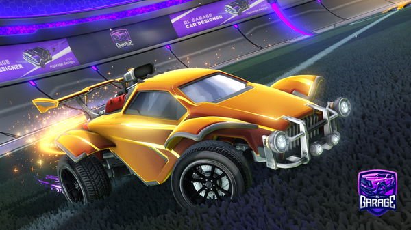 A Rocket League car design from texl