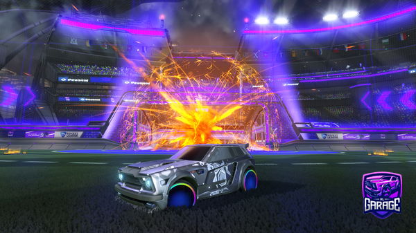 A Rocket League car design from EmirDessu