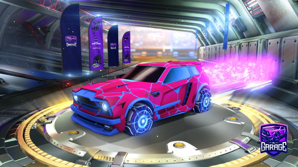 A Rocket League car design from MarkerRL