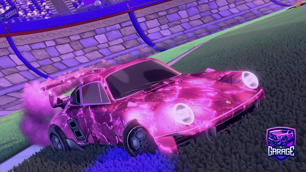 A Rocket League car design from oneidontwant