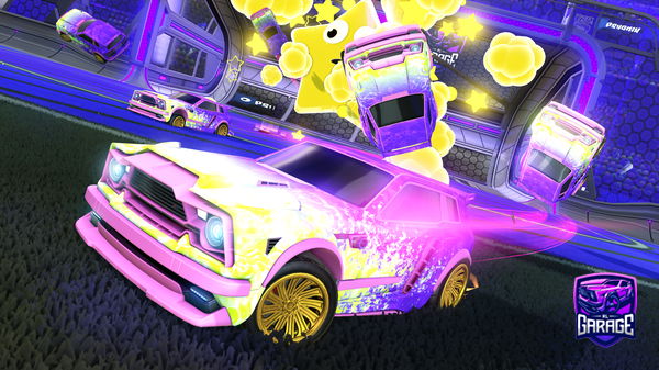 A Rocket League car design from WeasleyAndMyrtle