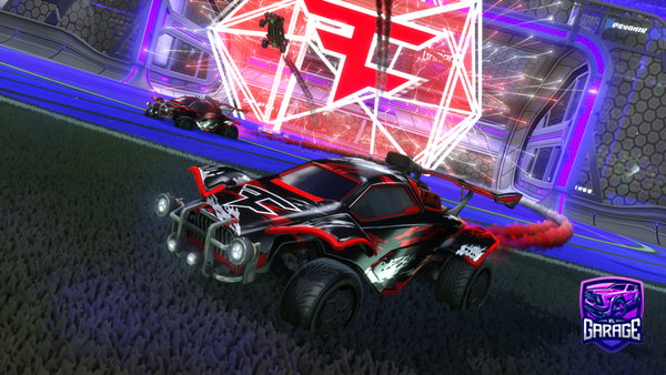 A Rocket League car design from arfa2k