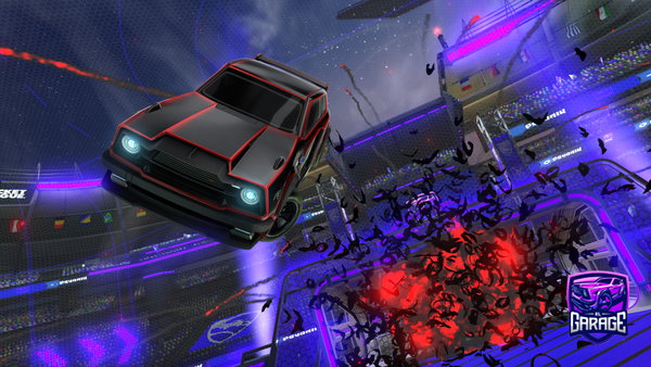A Rocket League car design from xd_fishy619