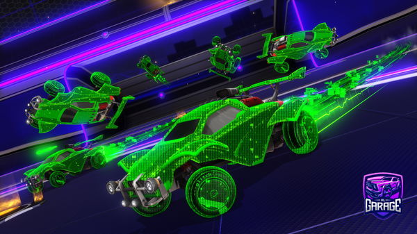A Rocket League car design from ArxenicRL