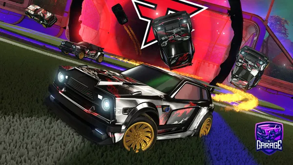 A Rocket League car design from legende08