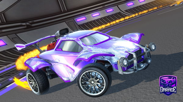 A Rocket League car design from palmtreezs