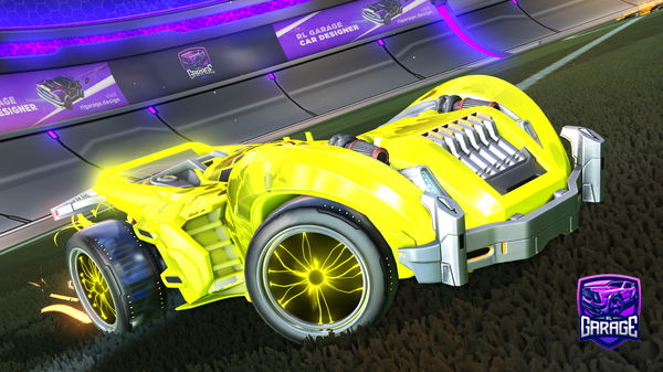 A Rocket League car design from Mick537