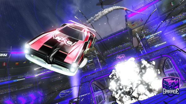 A Rocket League car design from emantu