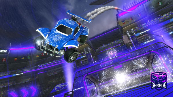 A Rocket League car design from Gangstaman_6969