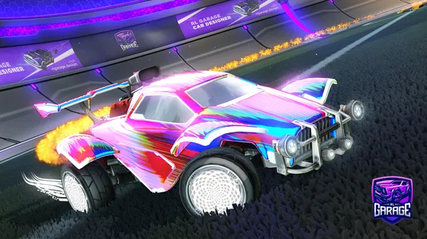 A Rocket League car design from explodingfirefox