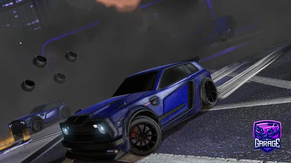 A Rocket League car design from RWJ