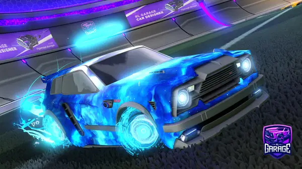 A Rocket League car design from BattleAppl