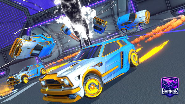 A Rocket League car design from Baseballbro610